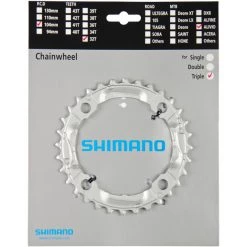 Shimano Transmission Alivio FC-M430 Plateau, Argent