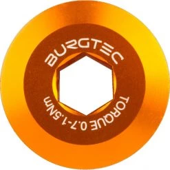Burgtec Transmission Boulon Précontraint Pour Pédalier Hollowtech 2, Orange