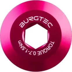 Burgtec Transmission Boulon Précontraint Pour Pédalier Hollowtech 2, Rose