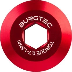 Burgtec Transmission Boulon Précontraint Pour Pédalier Hollowtech 2, Rouge