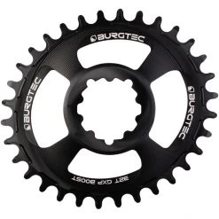 Burgtec Transmission Thick Thin Boost Plateau Ovale 30 Dents 11/12 Vitesses 3mm Offset DM Narrow Wide, Marron