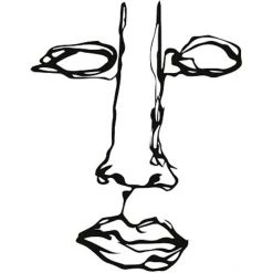 Dyedbro Transmission 3dumb Face Kit De Protection De Cadre, Transparent/noir