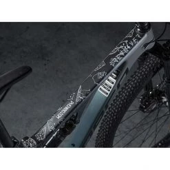 Dyedbro Transmission Cats Kit De Protection De Cadre, Transparent/blanc