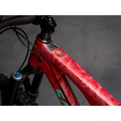 Dyedbro Transmission Enduro World Series Kit De Protection De Cadre, Transparent/blanc