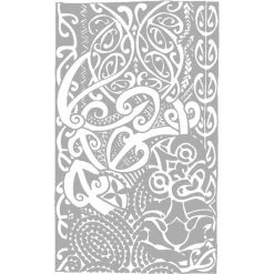 Dyedbro Transmission Maori Kit De Protection De Cadre, Transparent/blanc