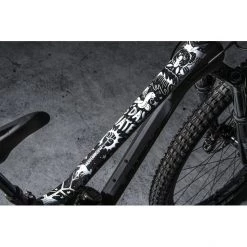 Dyedbro Transmission Pray For Straya Kit De Protection De Cadre, Transparent/blanc