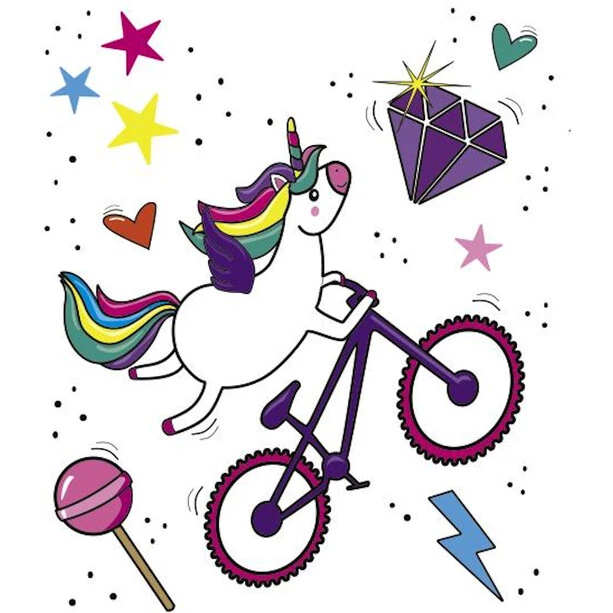 Dyedbro Transmission Unicorn Glitter Kit De Protection De Cadre