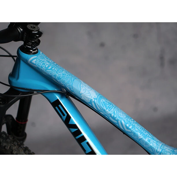 Dyedbro Transmission Viking Kit De Protection De Cadre, Transparent/blanc