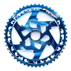 E-thirteen Transmission Helix Race Pignon Supérieur Aluminium 11 Vitesses, Bleu