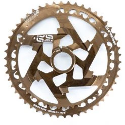 E-thirteen Transmission Helix Race Pignon Supérieur Aluminium 12 Vitesses, Marron
