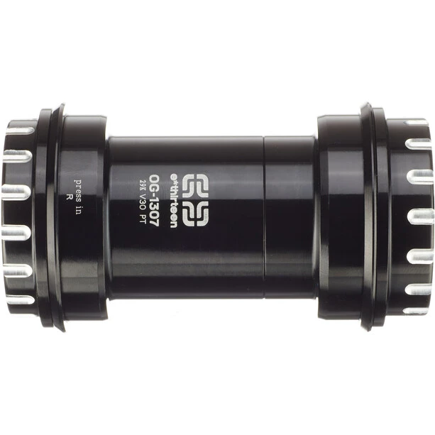 E-thirteen Transmission PF30 Boîtier De Pédalier Ø24 Mm, Noir