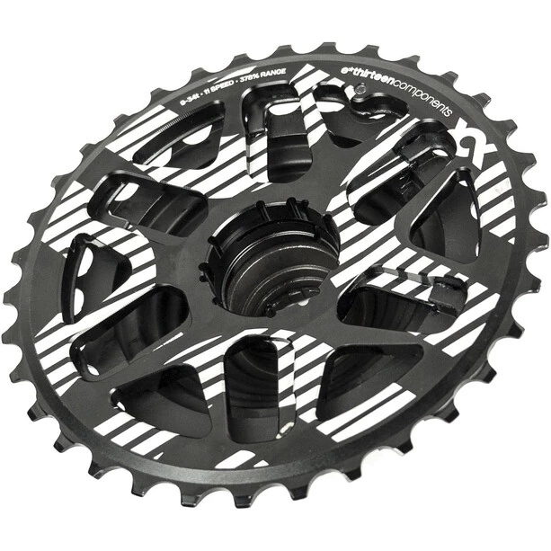 E-thirteen Transmission XCX Plus Cassette 11 Vitesses, Noir