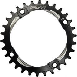 Funn Transmission Solo Narrow Wide Plateau 30 Dents 10/11 Vitesses 4 Branches 104BCD, Noir