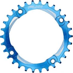 Funn Transmission Solo Narrow Wide Plateau 32 Dents 10/11 Vitesses 4 Branches 104BCD, Bleu