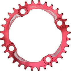 Funn Transmission Solo Narrow Wide Plateau 32 Dents 10/11 Vitesses 4 Branches 104BCD, Rouge