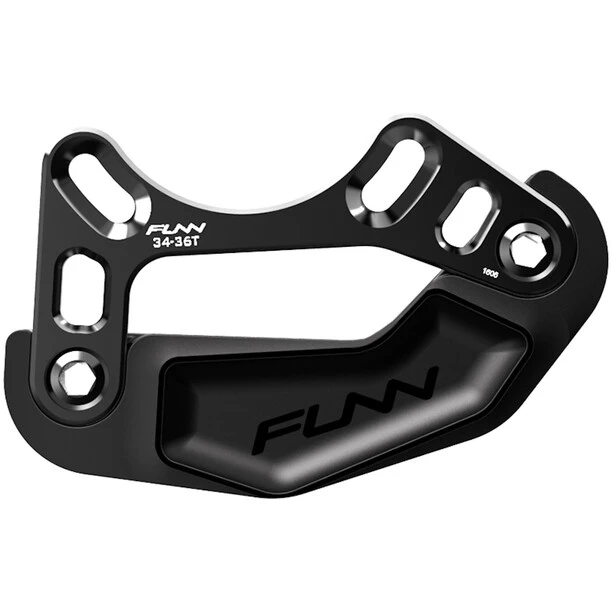 Funn Transmission Zippa Bash Guide-chaîne 34-36 Dents, Noir