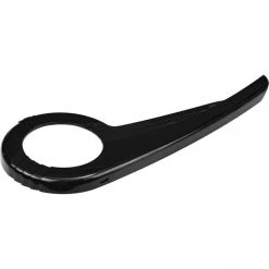 Hebie Transmission Protège-chaîne 1-lame, Noir/argent