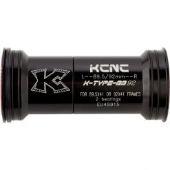 Kcnc Transmission BB92 Press Fit Adaptateur, Noir