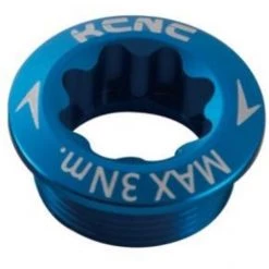 Kcnc Transmission Boulon Pour Pédalier Pour Manivelle Shimano Gauche, Bleu