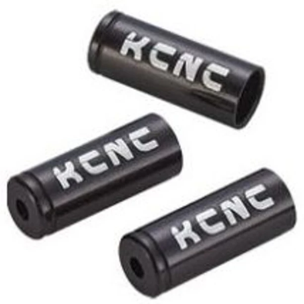 Kcnc Transmission Kit Embouts De Câble/viroles 4mm, Noir