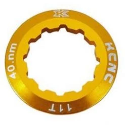 Kcnc Transmission Shimano Bague De Verrouillage Lockring De Cassette 10/11/12 Vitesses 11 Dents, Or