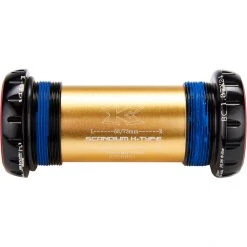 Kcnc Transmission XC Boîtier De Pédalier Pour Shimano 68/73mm BSA, Or/noir