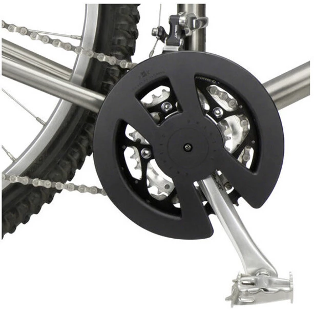 Klickfix Transmission Protège Plateau Unidisc 48 Dents, Noir/gris