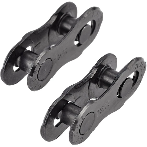 Kmc Transmission 12NR DLC Attache Rapide Set De 2 12 Vitesses, Noir