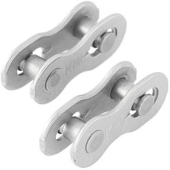 Transmission 9NR EPT Attache Rapide 2 Jeux Campagnolo/Shimano/Kmc 9 Vitesses, Argent