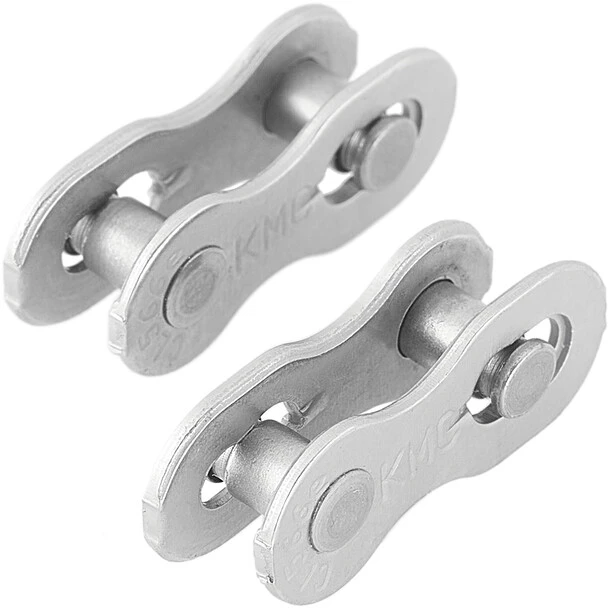 Transmission 9NR EPT Attache Rapide 2 Jeux Campagnolo/Shimano/Kmc 9 Vitesses, Argent