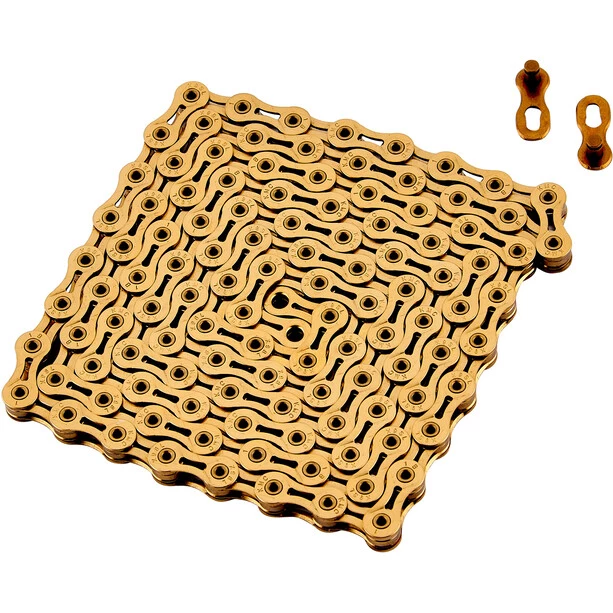 Kmc Transmission X9SL Ti-N Chaîne De Vélo 9 Vitesses, Or