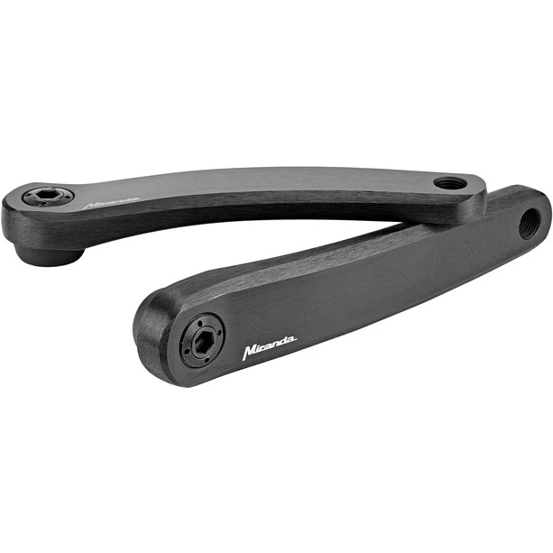 Miranda Bras De Manivelle Delta Double Diamond Pédalier Pour Bosch E-Bike ISIS Standard Q:16, Noir – Image 2