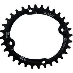 Now8 Transmission NWO Plateau Ovale 32 Dents 11 Vitesses 104BCD Narrow-Wide, Noir