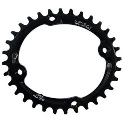 Now8 Transmission NWO Plateau Ovale 32 Dents 11 Vitesses 96BCD Narrow-Wide, Noir