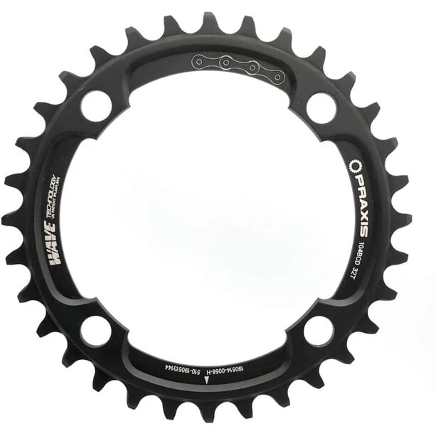 Praxis-works Transmission Wave MTB Plateau 10/11/12 Vitesses 3Mm Offset 32 Dents Dm