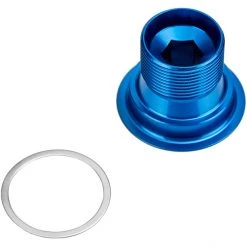 Raceface Transmission Vis De Serrage Manivelle Pour Manivelles Cinch NDS M18 Avec Rondelle, Bleu