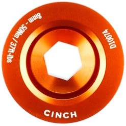 Raceface Transmission Vis De Serrage Manivelle Pour Manivelles Cinch NDS M18 Avec Rondelle, Orange