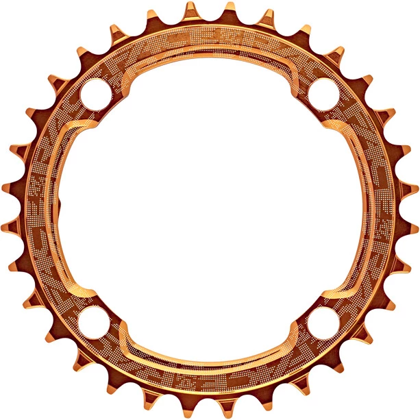 Raceface Transmission Narrow Wide Plateau 4 Boulons 10/11/12 Vitesses, Orange