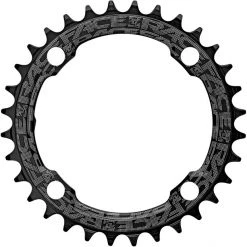 Raceface Transmission Narrow Wide Plateau 4 Boulons 10/11/12 Vitesses, Noir