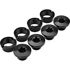 Raceface Transmission Short Alu Torx Kit Boulon De Plateau 4 Pièces, Noir