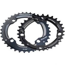 Raceface Transmission Turbine Kit De Plateaux 4 Vis 24/34 2x11, Noir