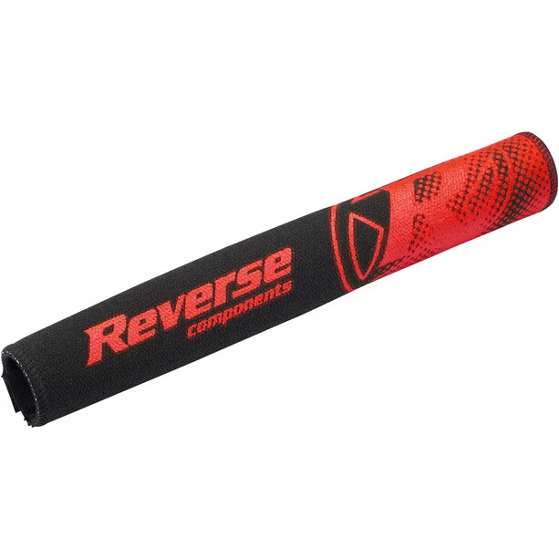 Reverse Transmission Neoprene Chainstay Guard, Noir/rouge â Image 2