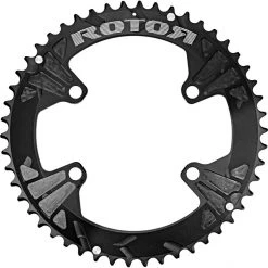 Rotor Transmission NoQ-Ring Plateau 110x4 Extérieur Rond, Noir