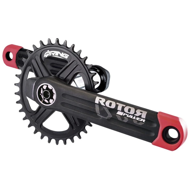 Rotor Pédaliers Inpower MTB Power Meter Crankset DM, Noir – Image 3