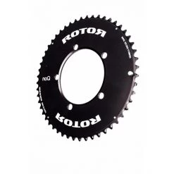 Rotor Transmission R-Ring Aero Plateau Extérieur Round BCD110x5, Noir