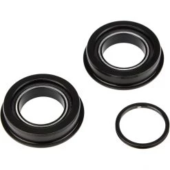 Rotor Transmission Press Fit 4124 Axe De Pédalier Céramique Road BB86, MTB BB89 / BB92 24 Mm, Noir