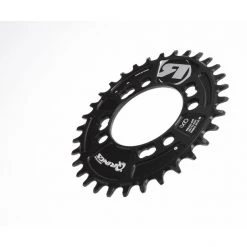 Rotor Transmission Q-Ring Plateau MTB QX1, Noir