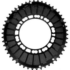 Rotor Transmission Q-Ring Road Aero Plateau 110 Mm 5 Vis Extérieur, Noir
