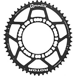 Rotor Transmission Q-Ring Road Plateau Ovale 110mm 5 Branches Externe, Noir