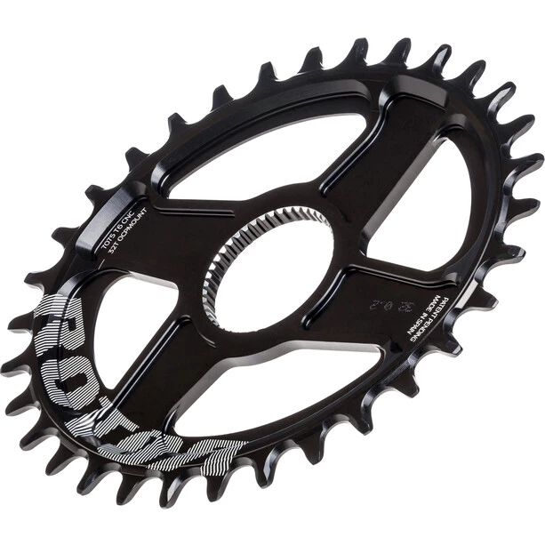 Rotor Transmission QX1 Q-Ring Plateau 1x DM, Noir â Image 2